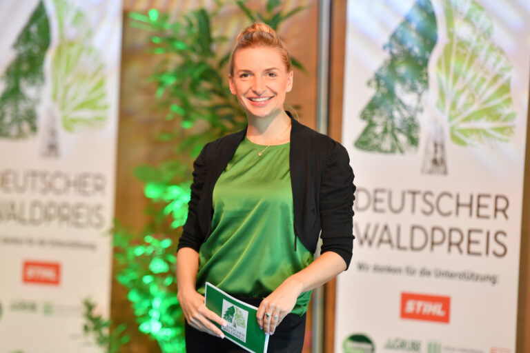 Deutscher Waldpreis auf der Messe in München am 18.07.2022